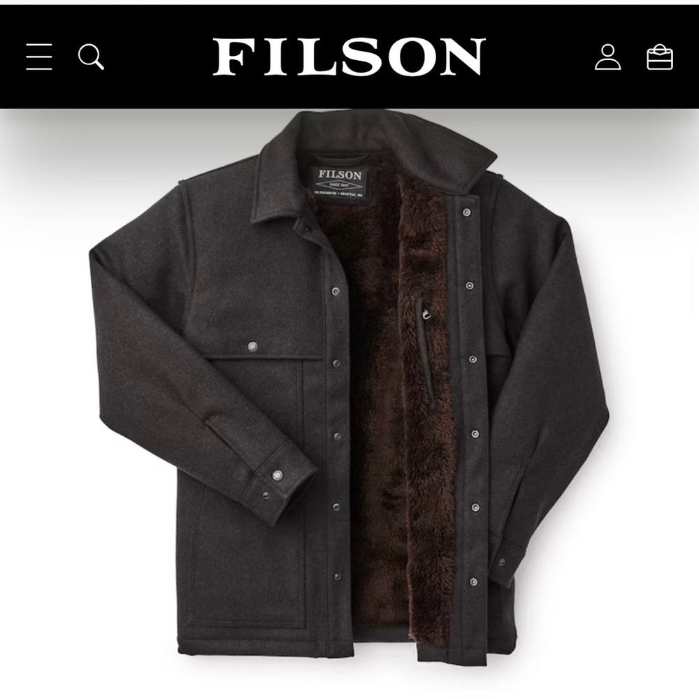 Men’s Filson Cape coat